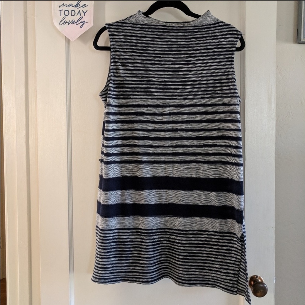 Anthropologie Dolman Mock Turtleneck Tunic